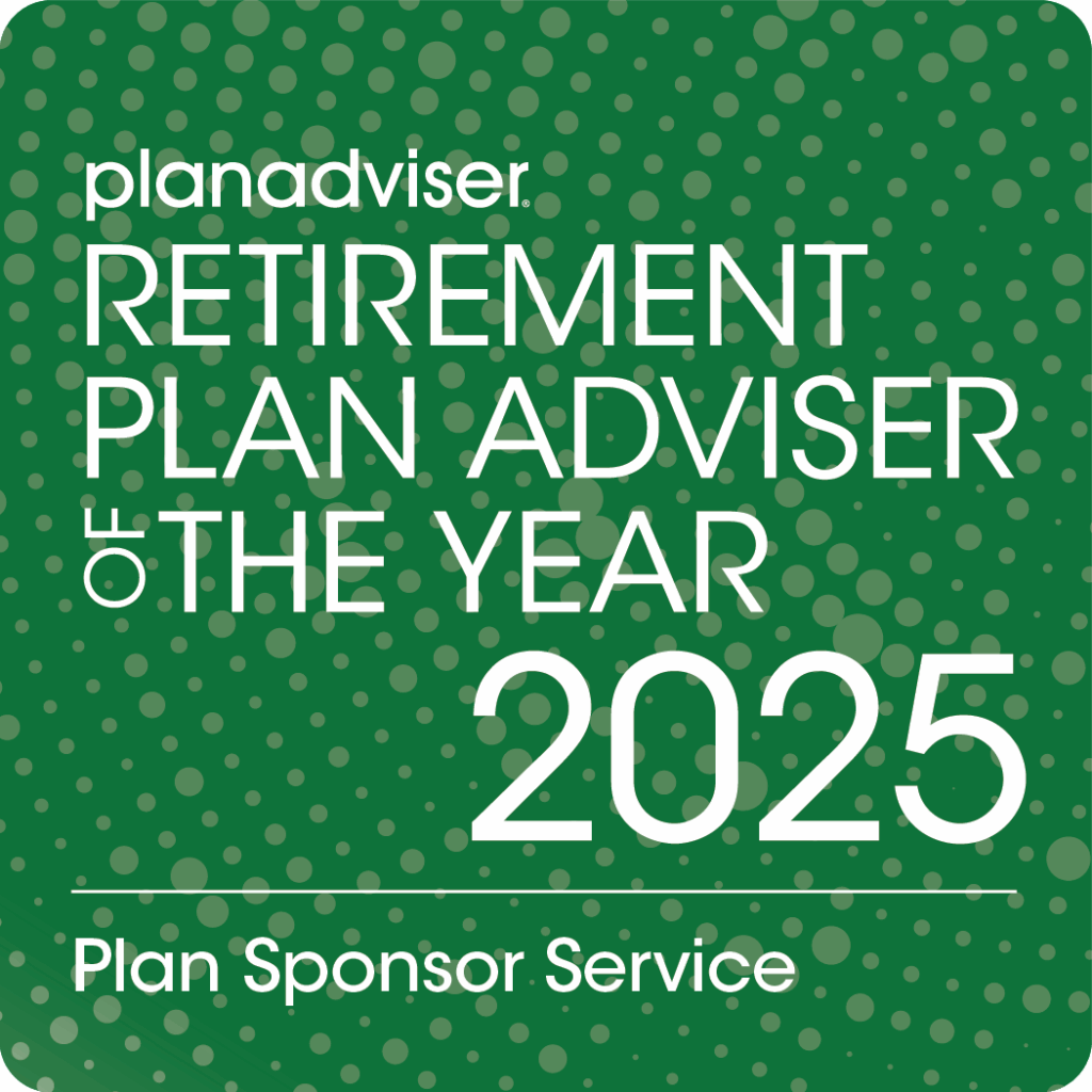 PLANADVISER 2025 Retirement Plan Adviser of the Year Winner
